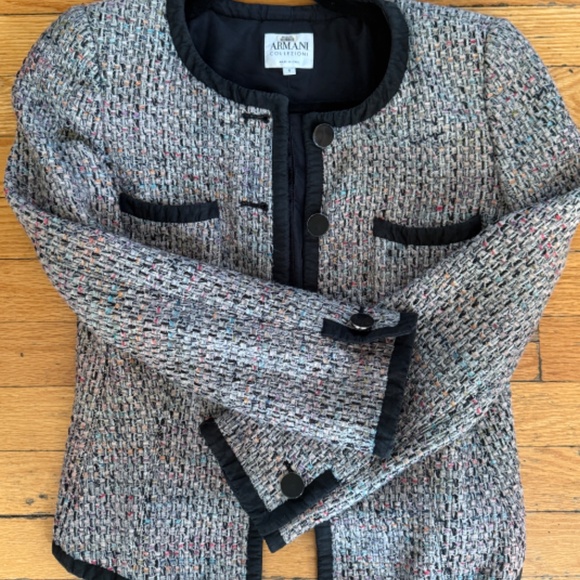 Armani Collezioni Women Blazer Size 4 *Vintage - Picture 5 of 6